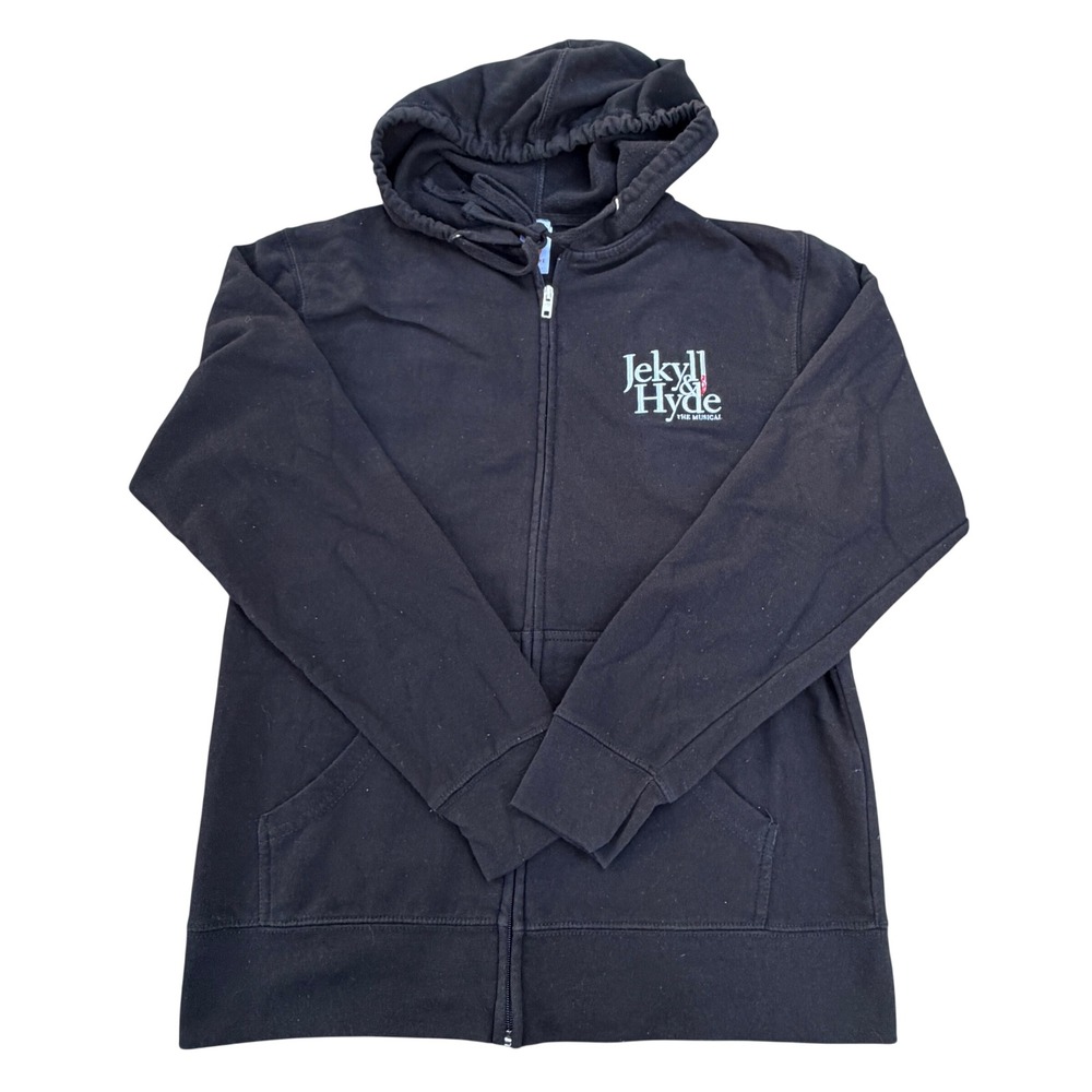 Jekyll & Hyde The Musical Zip Up Hoodie Black Small Broadway Theater Merch